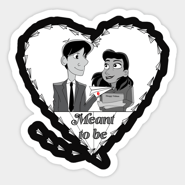 Meant to Be Sticker by kcity58